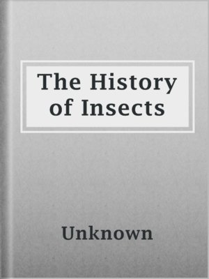 cover image of The History of Insects